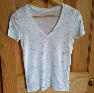 Urban Outfitters Swan Tee (NWOT)